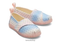 Toms Kids Mermaid Alpargata Pink Multi Shoes Z480RF523