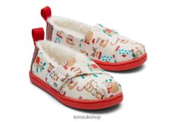 Toms Kids Sloths Alpargata Light Sand Shoes Z480RF521