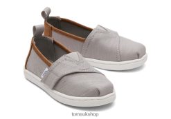 Toms Kids Tiny Alpargata Eco Recycled Cotton New Style Shoes Z480RF501