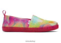 Toms Kids Youth Alpargata Botanical Sunprint Mango Shoes Z480RF535