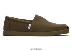 Toms Men Alp Fwd Eco Dark Olive Shoes Z480RF396