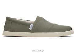 Toms Men Alp Fwd Eco Vetiver Grey Shoes Z480RF395