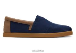 Toms Men Alp Fwd Navy Nubuck Shoes Z480RF405