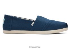 Toms Men Alpargata Majolica Blue Shoes Z480RF387