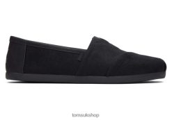 Toms Men Alpargata Synthetic Trim Black Shoes Z480RF431