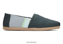 Toms Men Colourblock Alpargata Forest Green Shoes Z480RF408