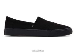 Toms Men Fenix Slip On Black Shoes Z480RF485