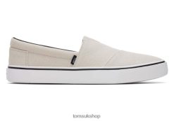 Toms Men Fenix Slip On Putty Grey Shoes Z480RF472