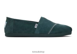 Toms Men KROST Alpargata Stormy Green Shoes Z480RF425