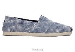 Toms Men REPREVE Alpargata Blue Shoes Z480RF411