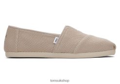 Toms Men REPREVE Alpargata Oxford Tan Shoes Z480RF413