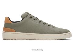 Toms Men TRVL LITE Sneaker Vetiver Grey Shoes Z480RF446
