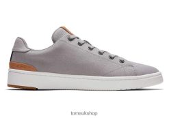 Toms Men TRVL LITE Trainers Drizzle Grey Canvas Shoes Z480RF456