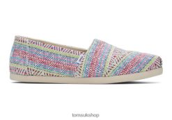 Toms Women Alpargata Eco Global Woven Natural Shoes Z480RF124