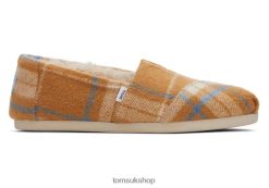 Toms Women Alpargata Plaid New Style Shoes Z480RF68