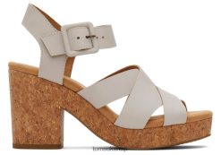 Toms Women Ava Sandal Putty Shoes Z480RF208