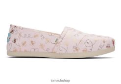 Toms Women Bee Mine Alpargata Pink Shoes Z480RF105
