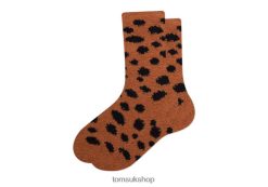 Toms Women Crew Socks Tan Accessories Z480RF374