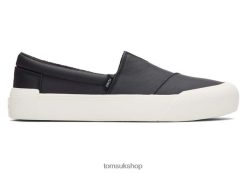 Toms Women Fenix Slip On Black Matte Shoes Z480RF310