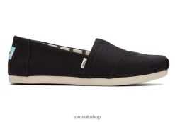 Toms Women Heritage Alpargata Black Shoes Z480RF115