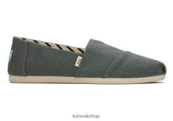 Toms Women Heritage Alpargata Bonsai Green Shoes Z480RF40