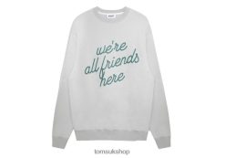 Toms Women KROST The Max Crewneck Grey Fleece Clothing Z480RF352