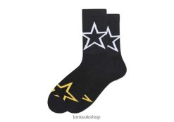 Toms Women Light Cushioned Crew Socks Glitter Stars Accessories Z480RF357