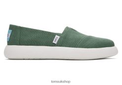 Toms Women Mallow Alpargata Dark Ivy Shoes Z480RF89