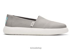 Toms Women Mallow Alpargata Grey Shoes Z480RF103