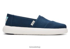 Toms Women Mallow Alpargata Majolica Blue Shoes Z480RF101