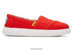 Toms Women Mallow Alpargata Snoopy Red Shoes Z480RF308