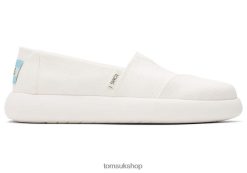 Toms Women Mallow Alpargata White Shoes Z480RF100