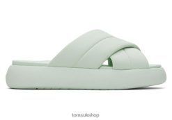 Toms Women Mallow Cross-over REPREVE Mint REPREVE Jersey Shoes Z480RF244