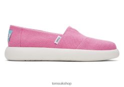 Toms Women Mallow Eco Heritage Canvas Pink Shoes Z480RF135