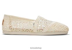 Toms Women Moroccan Crochet Alpargata natural Shoes Z480RF36