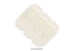 Toms Women No Show Socks 3 Pack Off-White Accessories Z480RF331