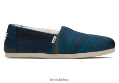 Toms Women Ombre Alpargata Ombre Navy Shoes Z480RF80