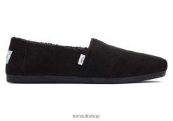 Toms Women REPREVE Alpargata Microfiber Black Shoes Z480RF72