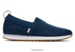 Toms Women Resident Alpargata Majolica Blue Shoes Z480RF302