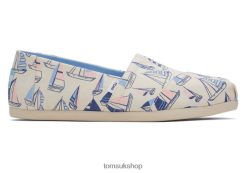 Toms Women Sailboats Alpargata Natural Sailboats Shoes Z480RF93