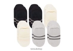 Toms Women Ultimate No Show Socks 6 Pack Basics Multi Accessories Z480RF340