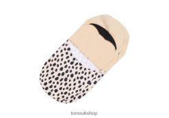Toms Women Ultimate No Show Socks Mini Cheetah Natural Accessories Z480RF325