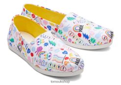 Toms Women Unity Pride Alpargata Multi Print Shoes Z480RF94