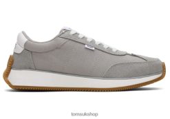 Toms Women Wyndon Jogger Sneaker Grey Shoes Z480RF293
